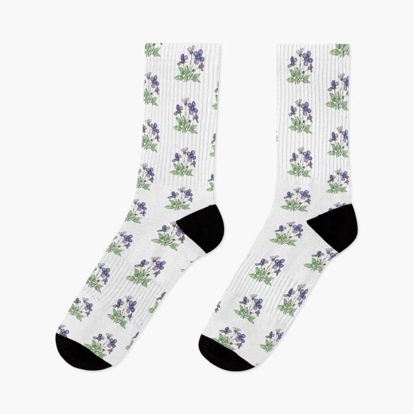 Item preview, Purple flowers watercolor painting designed and sold by uunaa.