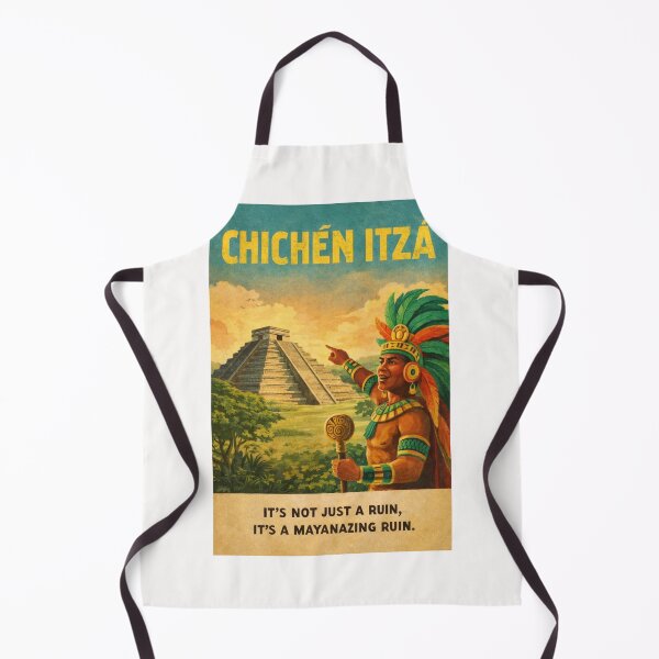 Item preview, Chichen Itza Kukulkan Pyramid View in Yucatan Peninsula near Valladolid Mexico designed and sold by Places On Earth.