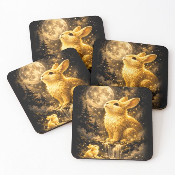 Item preview, Bunny Howling to The Moon Vintage 90s Animal Easter Day designed and sold by will freed18.