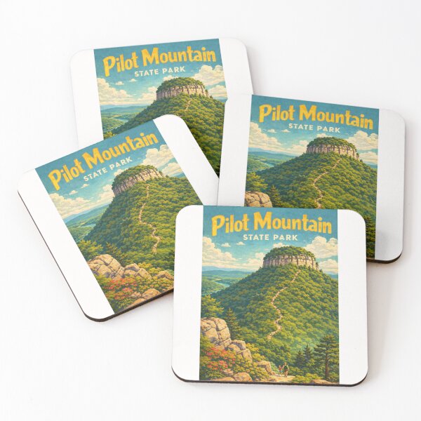 Item preview, Pilot Mountain State Park Summit View in North Carolina near Surry County designed and sold by Places On Earth.