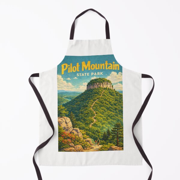Item preview, Pilot Mountain State Park Summit View in North Carolina near Surry County designed and sold by Places On Earth.