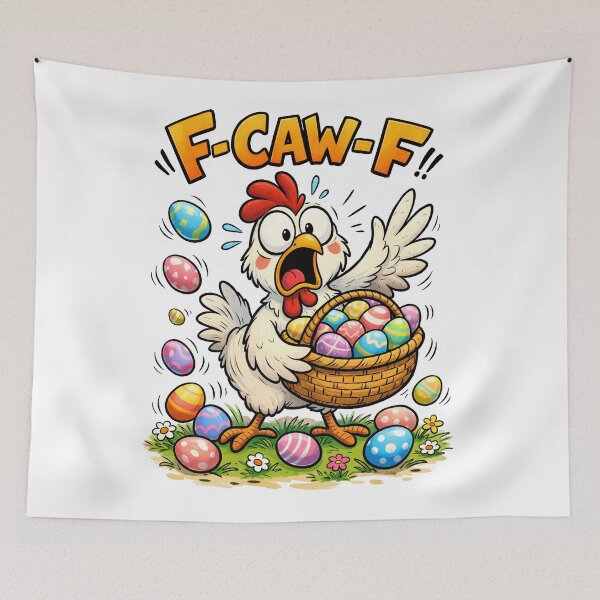 Item preview, Funny Easter Chicken F-CAW-F designed and sold by will freed18.