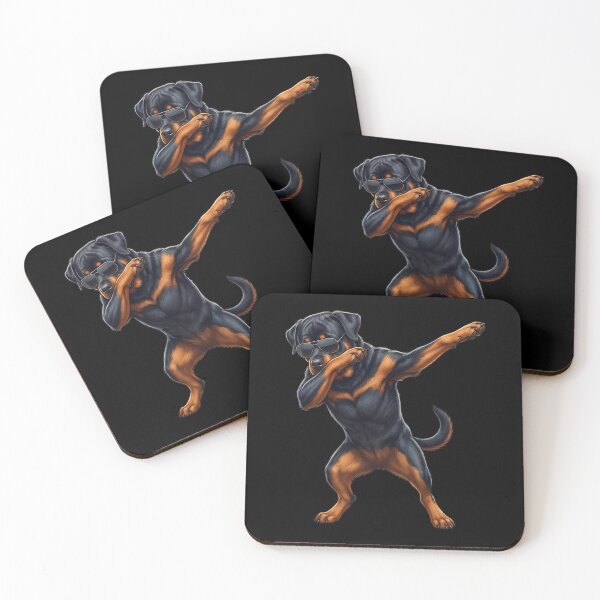Item preview, Dabbing Rottweiler Dog Mom Dad Lover designed and sold by TerryConnells.
