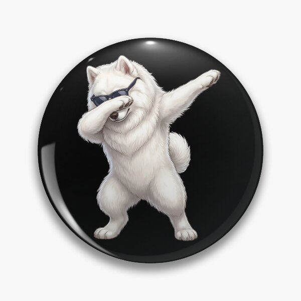 Artikelvorschau, Dabbing Samoyed Dog Mama Papa Liebhaber entworfen und verkauft von TerryConnells.