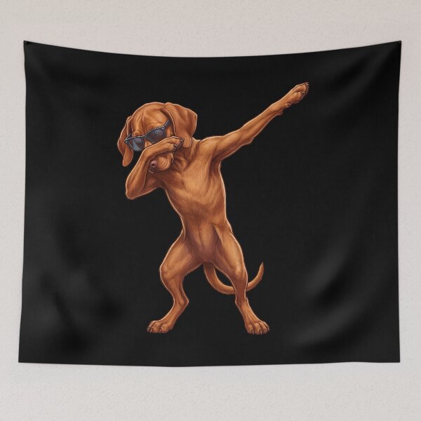 Item preview, Dabbing Vizsla Dog Mom Dad Lover designed and sold by TerryConnells.