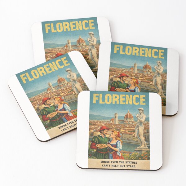 Item preview, Florence Cathedral and Ponte Vecchio Landscape in Tuscany along the Arno River designed and sold by Places On Earth.