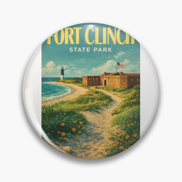 Item preview, Fort Clinch State Park Amelia Island Nassau County Florida Atlantic Ocean Coastline designed and sold by Places On Earth.