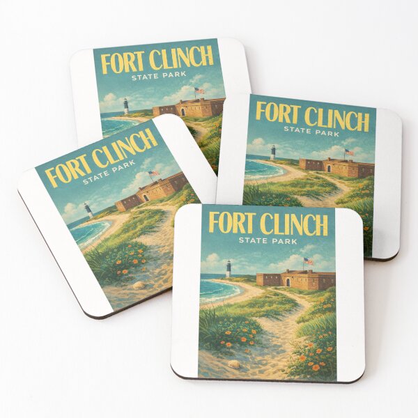 Item preview, Fort Clinch State Park Amelia Island Nassau County Florida Atlantic Ocean Coastline designed and sold by Places On Earth.