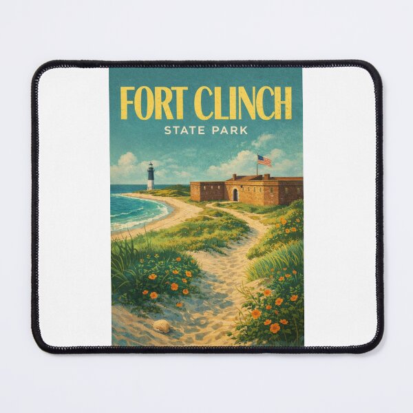 Item preview, Fort Clinch State Park Amelia Island Nassau County Florida Atlantic Ocean Coastline designed and sold by Places On Earth.
