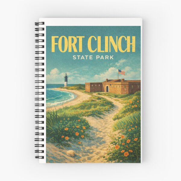 Item preview, Fort Clinch State Park Amelia Island Nassau County Florida Atlantic Ocean Coastline designed and sold by Places On Earth.