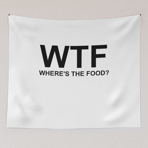 Item preview, WTF - Where's the Food? designed and sold by Garaunt - The bavarian brute.