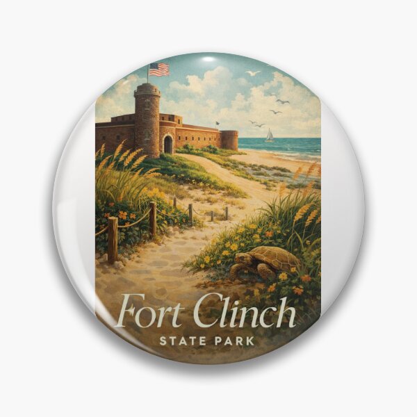 Item preview, Fort Clinch State Park Lighthouse Coast Amelia Island Nassau County Florida Atlantic Shore designed and sold by Places On Earth.