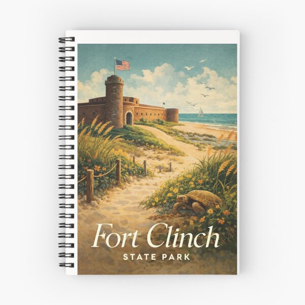 Item preview, Fort Clinch State Park Lighthouse Coast Amelia Island Nassau County Florida Atlantic Shore designed and sold by Places On Earth.