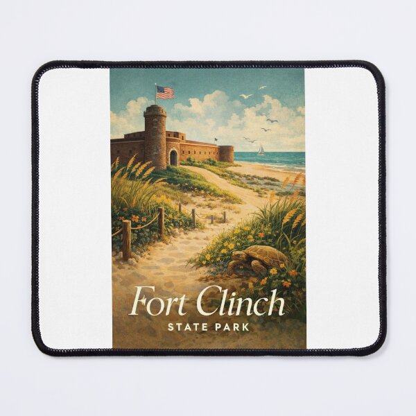 Item preview, Fort Clinch State Park Lighthouse Coast Amelia Island Nassau County Florida Atlantic Shore designed and sold by Places On Earth.