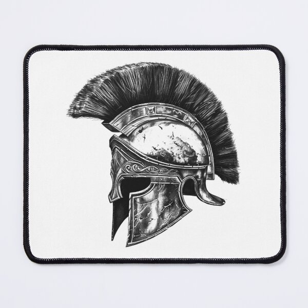 Item preview, Roman Spartan Helmet Warrior Ancient Gladiator Design designed and sold by inkoutninja.