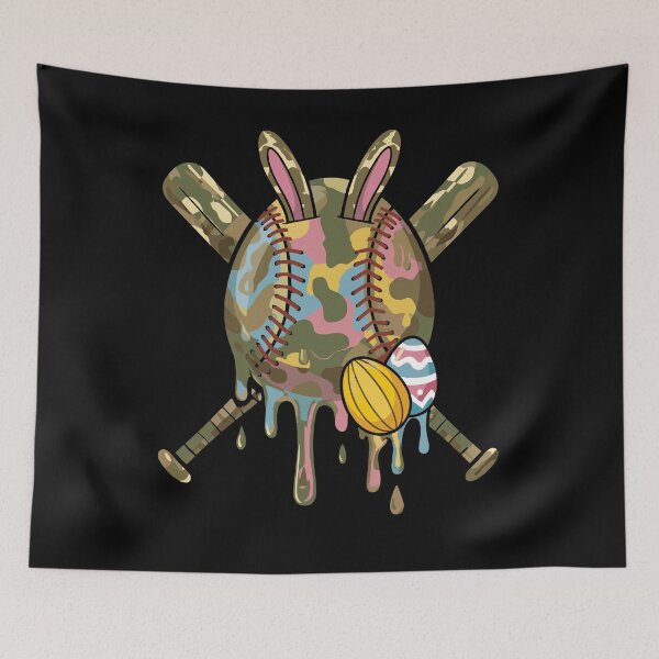 Item preview, Easter Bunny Baseball Camo Design designed and sold by KIROSALS.