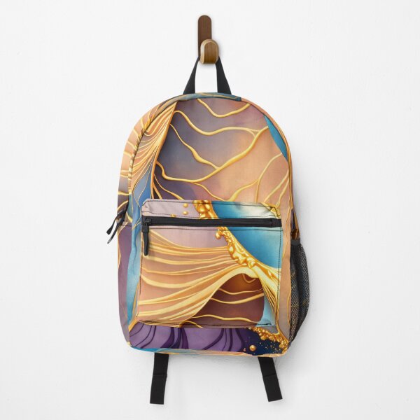 Item preview, Pastel Gold Butterfly Wings Abstract Luxury Floral Fantasy Design designed and sold by Kaleidoscope Print.