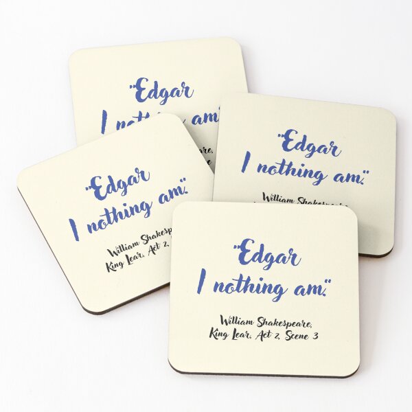 Item preview, Cool Shakespeare Quote from King Lear designed and sold by CharlottePlaceArt.