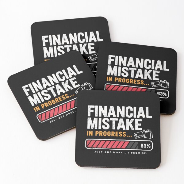 Item preview, Financial Mistake In Progress Shirt Funny Money Spending Loading Bar Meme Gift designed and sold by VibeOffline Studio.
