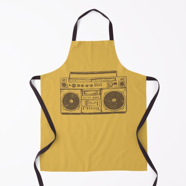 Item preview, Vintage 80s Boombox Retro Cassette Player Graphic designed and sold by Imaginationbeyond.