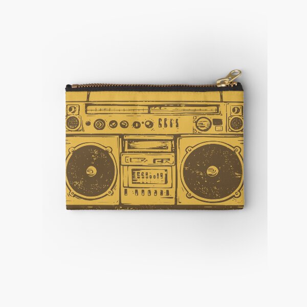 Item preview, Vintage 80s Boombox Retro Cassette Player Graphic designed and sold by Imaginationbeyond.