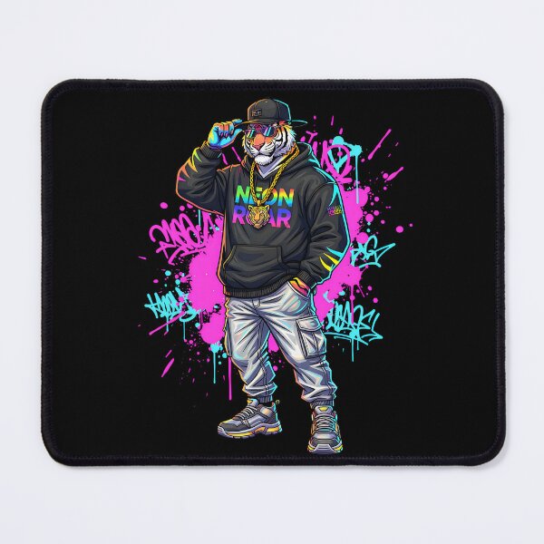 Item preview, Neon Tiger Street Party – Urban Festival Energy 1 designed and sold by RH Design Lab.