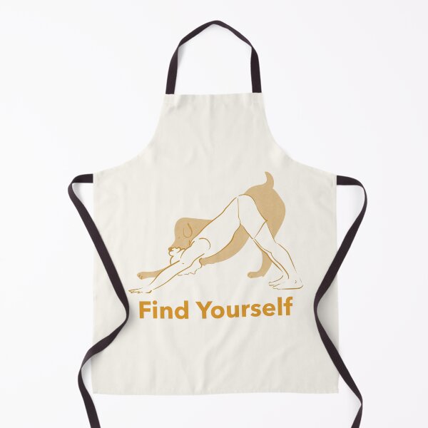 Item preview, Find Yourself Downward Dog Yoga Pose – Adho Mukha Svanasana Loyal Spirit Art designed and sold by WellspringXflow.
