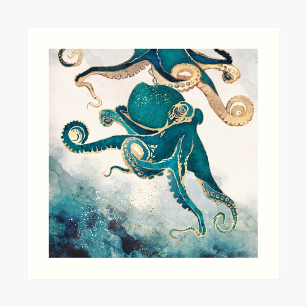 Underwater Dream V Art Print