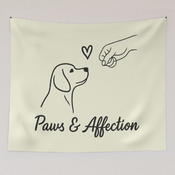 Item preview, Paws and Affection Dog Lover Design designed and sold by DAXIFY.