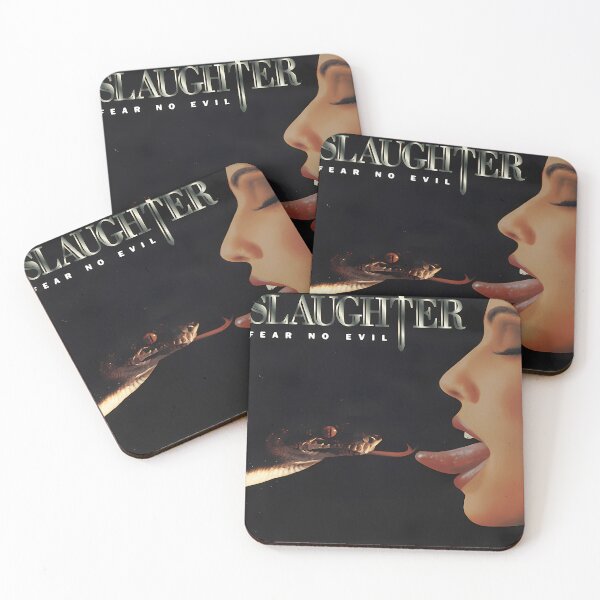 Item preview, Slaughter - Fear No Evil Album 1995 designed and sold by lindasstickers1.