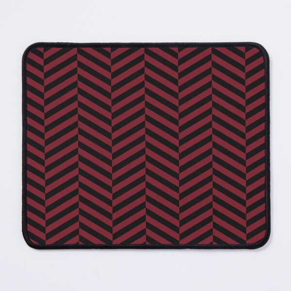 Item preview, Black And Red Herringbone Pattern designed and sold by pattern-archive.
