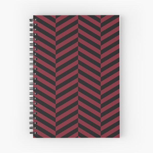 Item preview, Black And Red Herringbone Pattern designed and sold by pattern-archive.