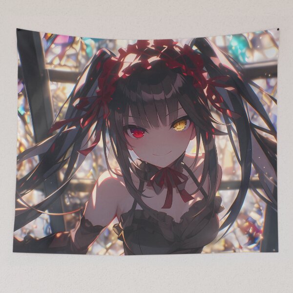 Item preview, Kurumi Tokisaki Date A Live Gothic Stained Glass Spotlight designed and sold by TanglenRabbit.