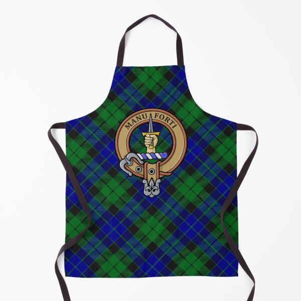 Item preview, Clan MacKay Crest over Tartan designed and sold by sifis.