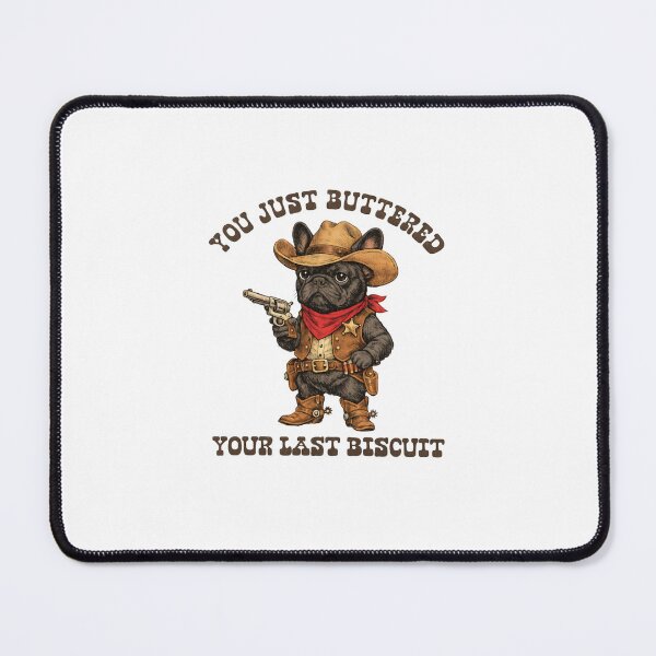 Item preview, French Bulldog You Just Buttered Your Last Biscuit Vintage Cowboy Frenchie Comfort Colors designed and sold by thompsonui.