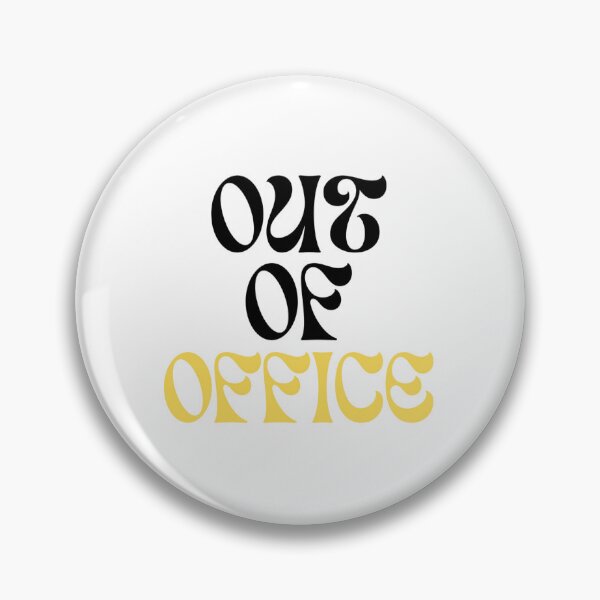 Item preview, out of office minimal typoghraphy designed and sold by AmiraArtistryy.