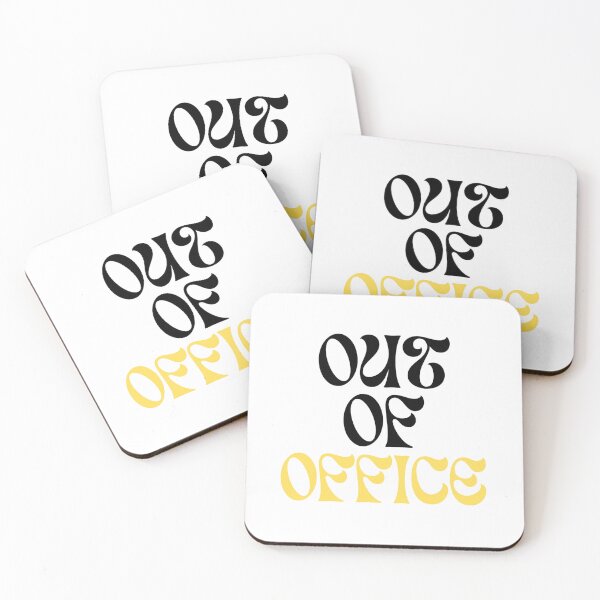 Item preview, out of office minimal typoghraphy  designed and sold by AmiraArtistryy.