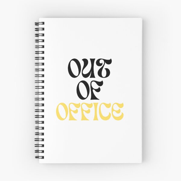 Item preview, out of office minimal typoghraphy  designed and sold by AmiraArtistryy.
