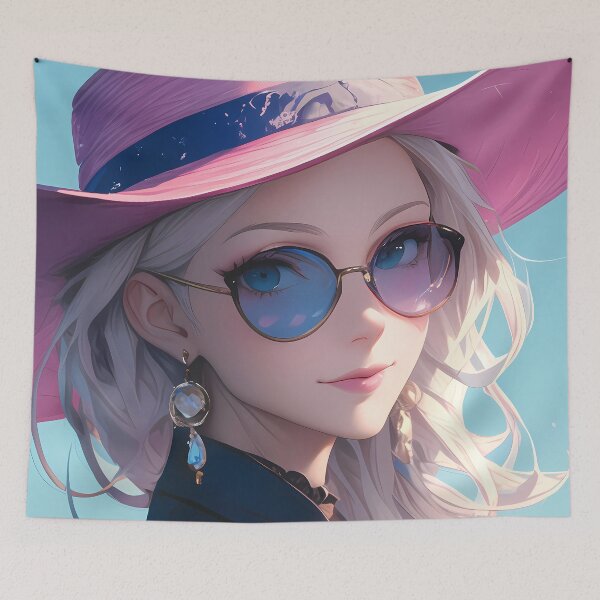 Item preview, Ann Takamaki Persona 5 Summer Chic Sunglasses Portrait designed and sold by TanglenRabbit.