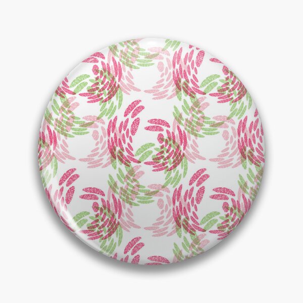 Item preview, Abstract Butterflies Print 1 - Blossom Pink, Grass Green and White designed and sold by Daniel Bevis Design.
