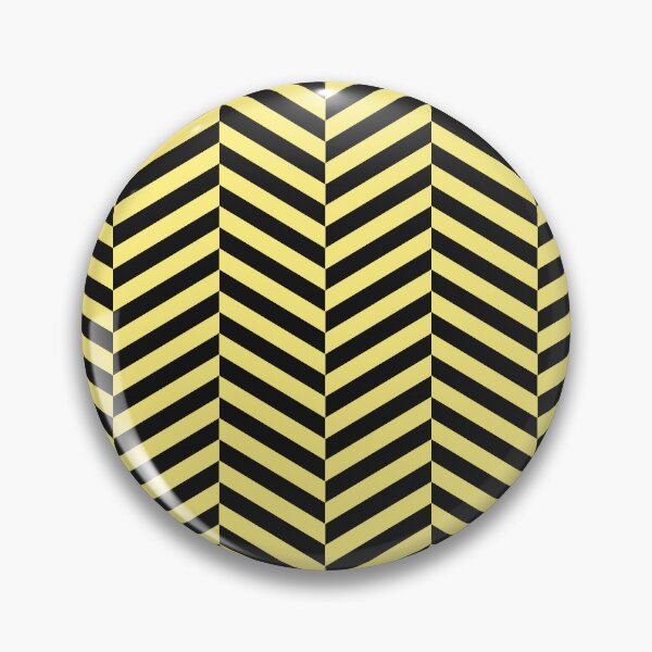 Item preview, Black And Yellow Herringbone Pattern designed and sold by pattern-archive.