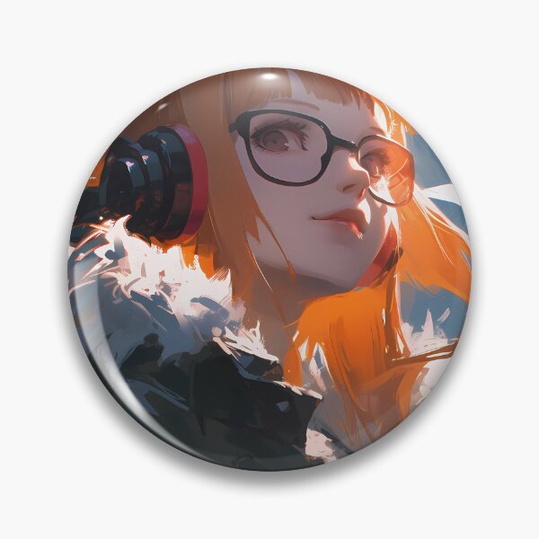 Item preview, Futaba Sakura Persona 5 Headphones Skybound Gamer Mood designed and sold by TanglenRabbit.