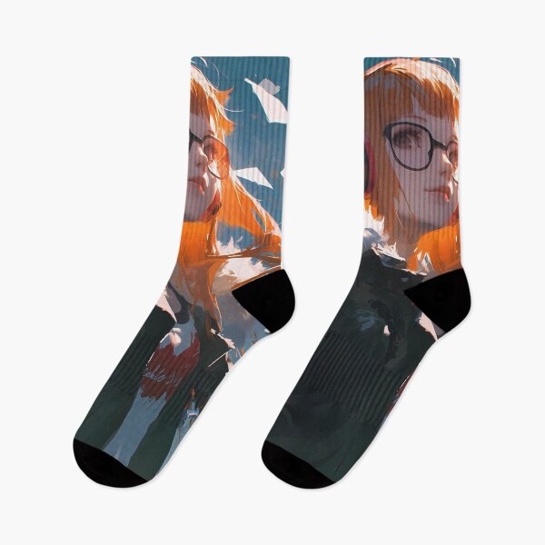 Item preview, Futaba Sakura Persona 5 Headphones Skybound Gamer Mood designed and sold by TanglenRabbit.