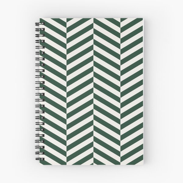 Item preview, Green And Cream Herringbone Pattern designed and sold by pattern-archive.