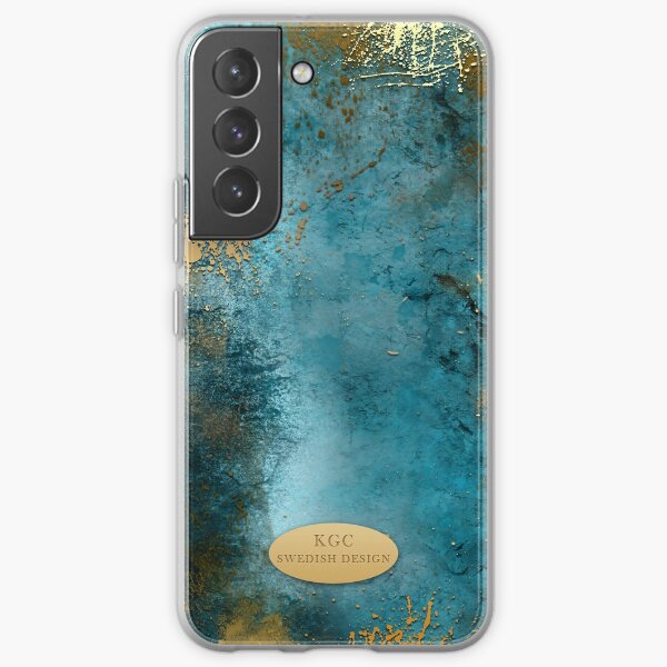 Mobile Skin Turcoisegold Samsung Galaxy Soft Case