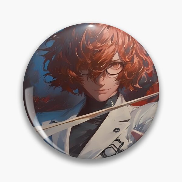 Artikelvorschau, Goro Akechi Persona 5 Detektiv im weißen Anzug – Rätselmoment entworfen und verkauft von TanglenRabbit.