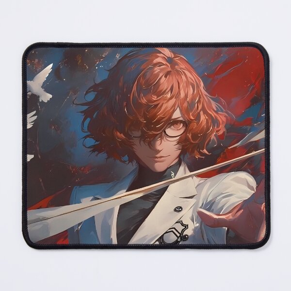 Item preview, Goro Akechi Persona 5 White Suit Detective Mystery Moment designed and sold by TanglenRabbit.