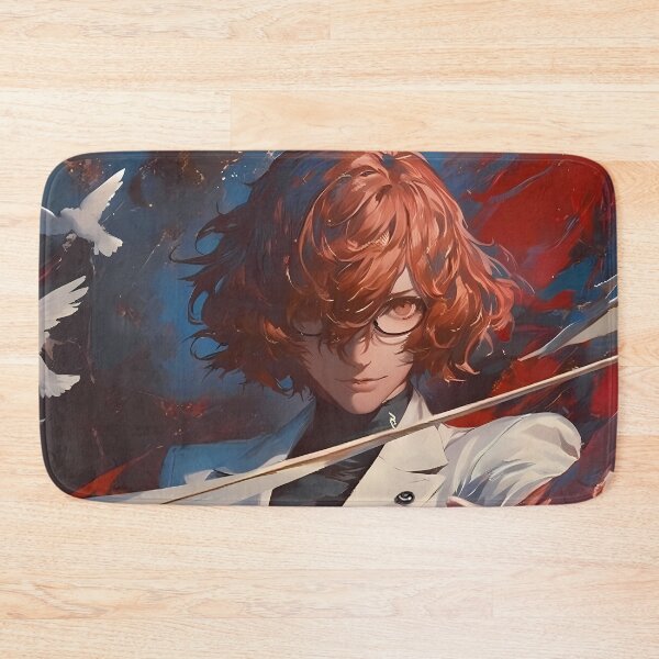 Item preview, Goro Akechi Persona 5 White Suit Detective Mystery Moment designed and sold by TanglenRabbit.