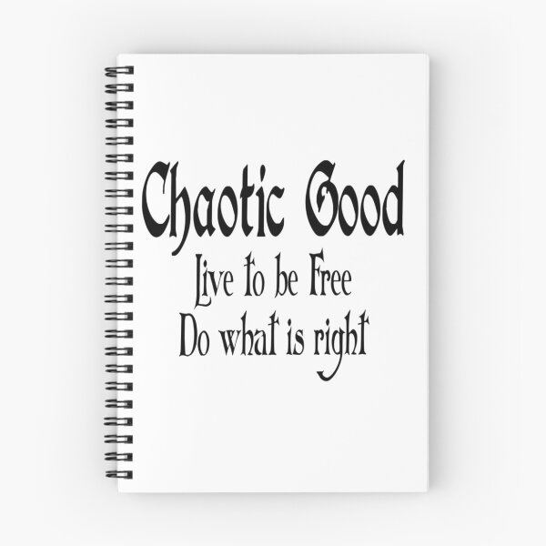 Item preview, Chaotic Good Tabletop Alignment Typography designed and sold by yjepcnoeaeg93.
