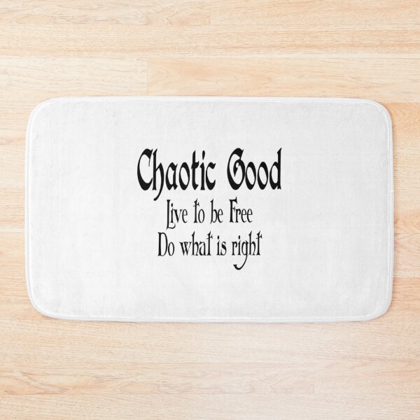 Item preview, Chaotic Good Tabletop Alignment Typography designed and sold by yjepcnoeaeg93.